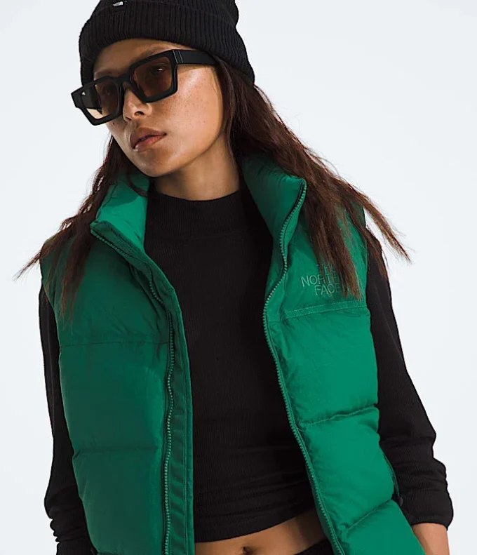 1996 Retro Nuptse DTM vest til kvinder 1996 Retro Nuptse DTM vest til kvinder