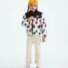 1996 Retro Nuptse-jakke til børn – Print 1996 Retro Nuptse-jakke til børn – Print