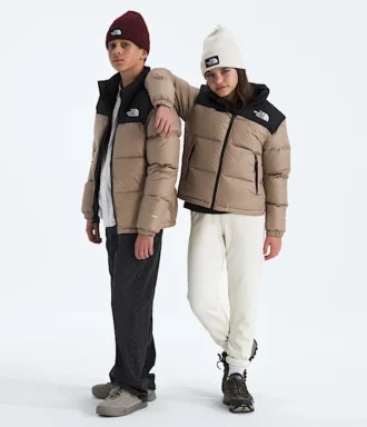 1996 Retro Nuptse-jakke til drenge og piger