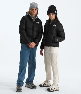 1996 Retro Nuptse-jakke til drenge og piger