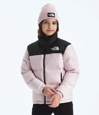 1996 Retro Nuptse-jakke til drenge og piger