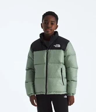 1996 Retro Nuptse-jakke til drenge og piger