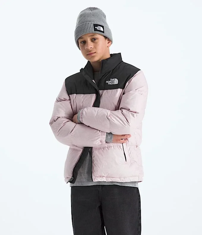 1996 Retro Nuptse-jakke til drenge og piger 1996 Retro Nuptse-jakke til drenge og piger