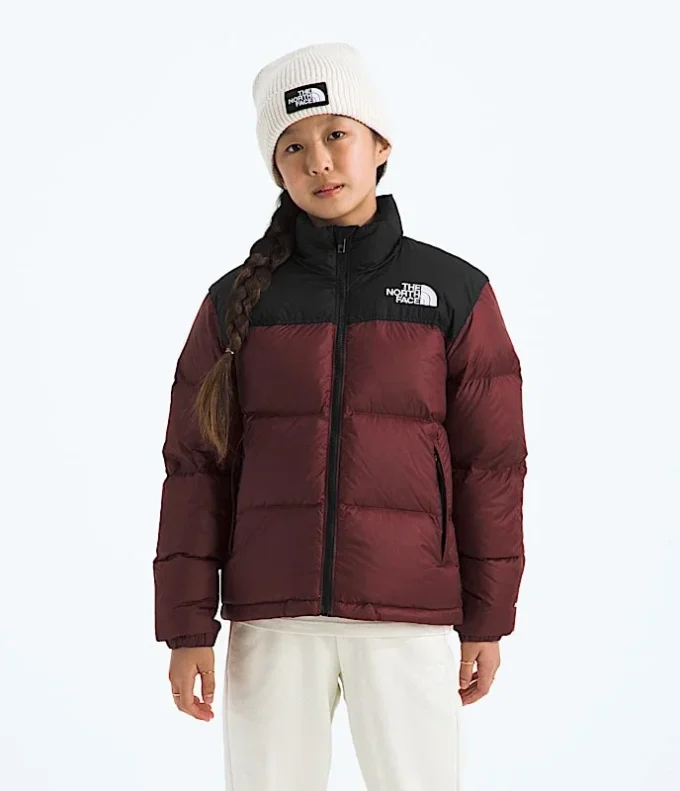 1996 Retro Nuptse-jakke til drenge og piger 1996 Retro Nuptse-jakke til drenge og piger