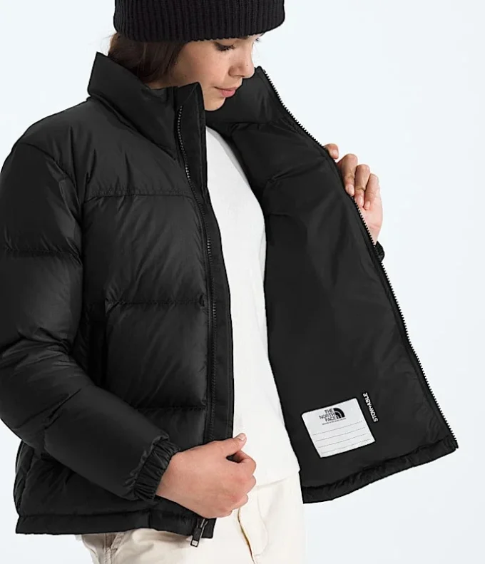 1996 Retro Nuptse-jakke til drenge og piger 1996 Retro Nuptse-jakke til drenge og piger