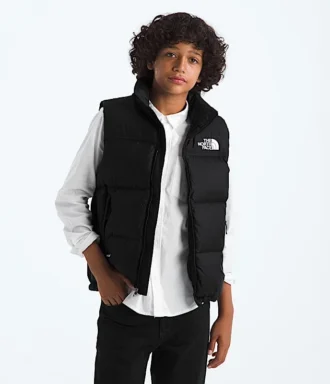 1996 Retro Nuptse Vest til drenge og piger