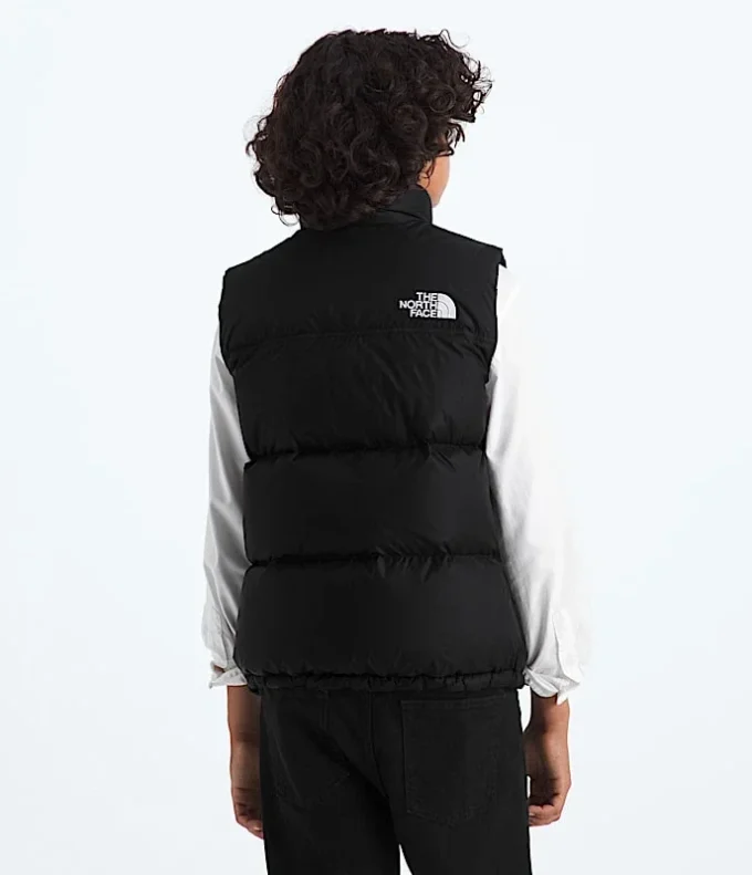 1996 Retro Nuptse Vest til drenge og piger 1996 Retro Nuptse Vest til drenge og piger