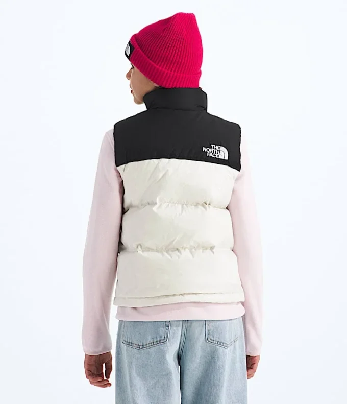 1996 Retro Nuptse Vest til drenge og piger 1996 Retro Nuptse Vest til drenge og piger