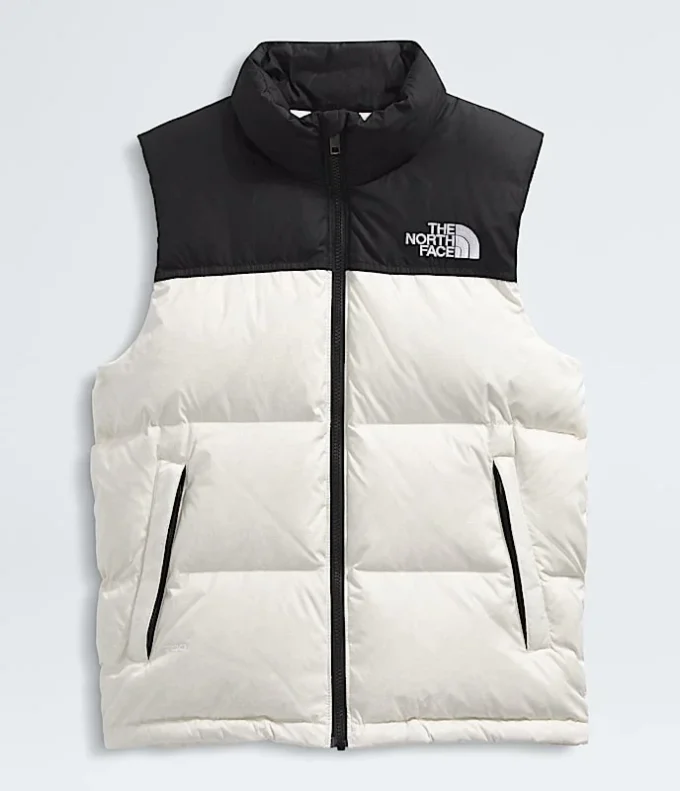 1996 Retro Nuptse Vest til drenge og piger 1996 Retro Nuptse Vest til drenge og piger