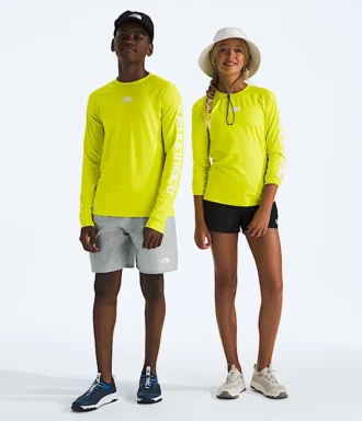 Amphibious langærmet T-shirt til drenge og piger