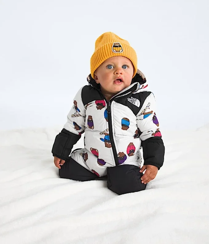 Baby 1996 Retro Nuptse One-Piece—Print Baby 1996 Retro Nuptse One-Piece—Print