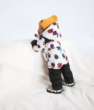 Baby 1996 Retro Nuptse One-Piece—Print