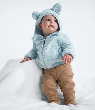 Baby Campshire hættetrøje med fuld lynlås
