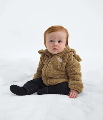 Baby Campshire hættetrøje med fuld lynlås