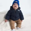 Baby North dunjakke med fleecefor
