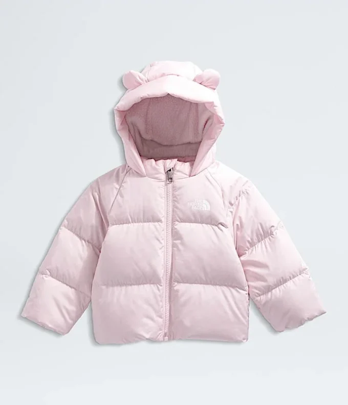 Baby North dunjakke med fleecefor