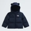 Baby North dunjakke med fleecefor