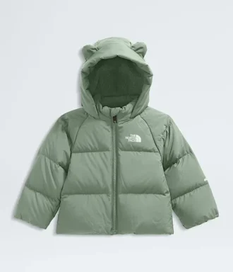 Baby North dunjakke med fleecefor