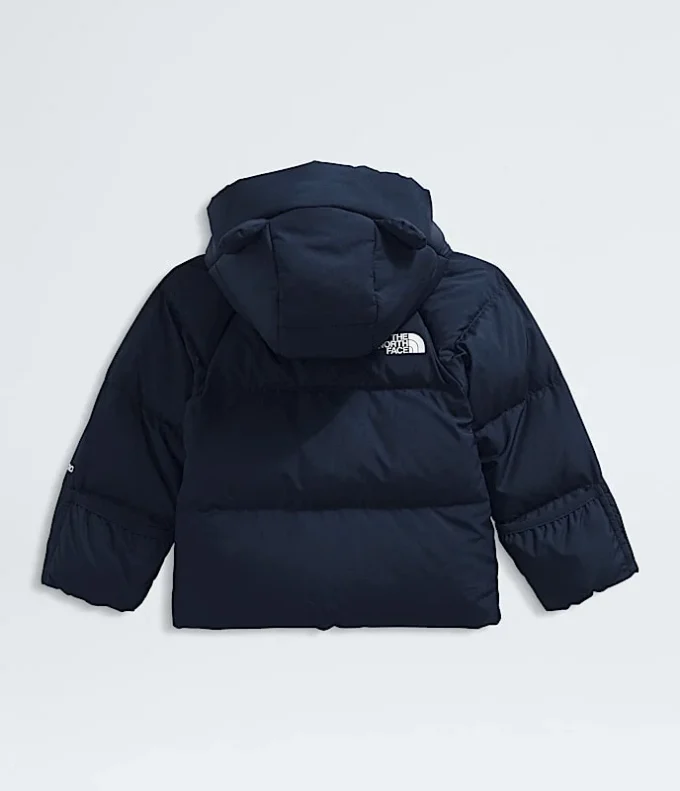 Baby North dunjakke med fleecefor