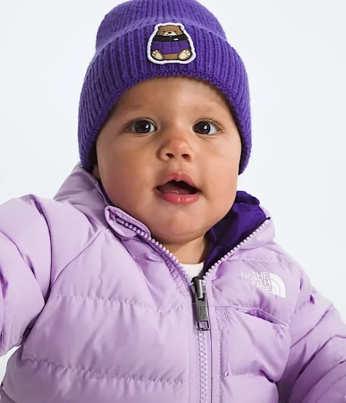 Baby vendbar Perrito-jakke med hætte