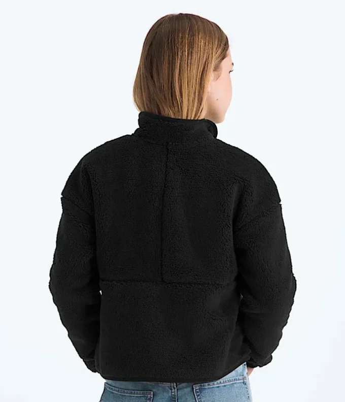 Cabin Fleece-jakke med fuld lynlås til piger Cabin Fleece-jakke med fuld lynlås til piger