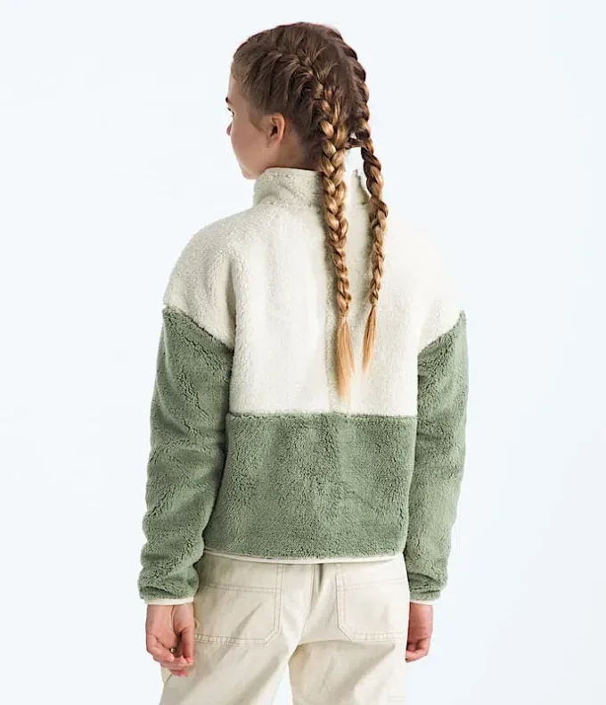 Cabin Fleece-jakke med fuld lynlås til piger Cabin Fleece-jakke med fuld lynlås til piger