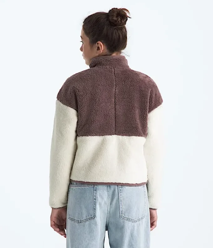 Cabin Fleece-jakke med fuld lynlås til piger Cabin Fleece-jakke med fuld lynlås til piger