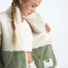 Cabin Fleece-jakke med fuld lynlås til piger Cabin Fleece-jakke med fuld lynlås til piger