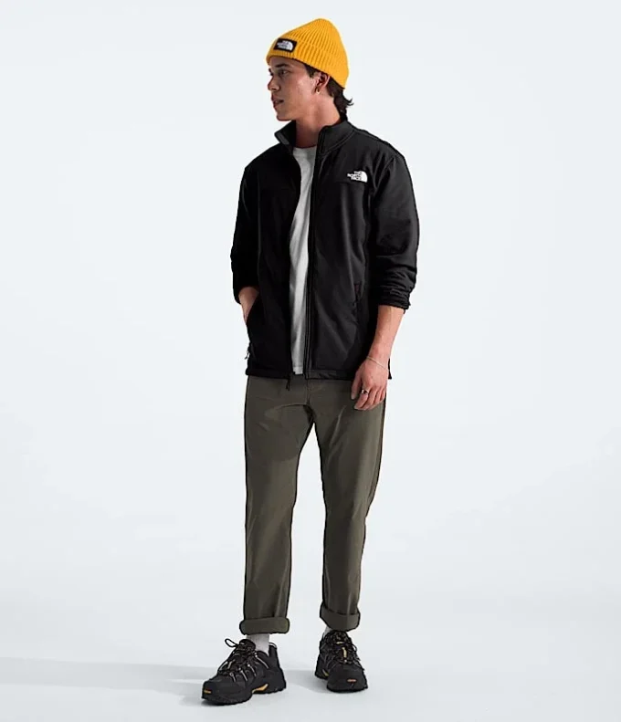 Cedar Trail Grid Fleece-jakke med fuld lynlås til mænd Cedar Trail Grid Fleece-jakke med fuld lynlås til mænd