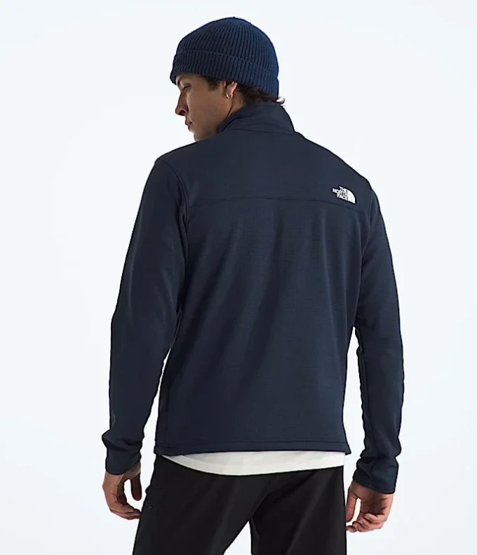 Cedar Trail Grid Fleece-jakke med fuld lynlås til mænd Cedar Trail Grid Fleece-jakke med fuld lynlås til mænd
