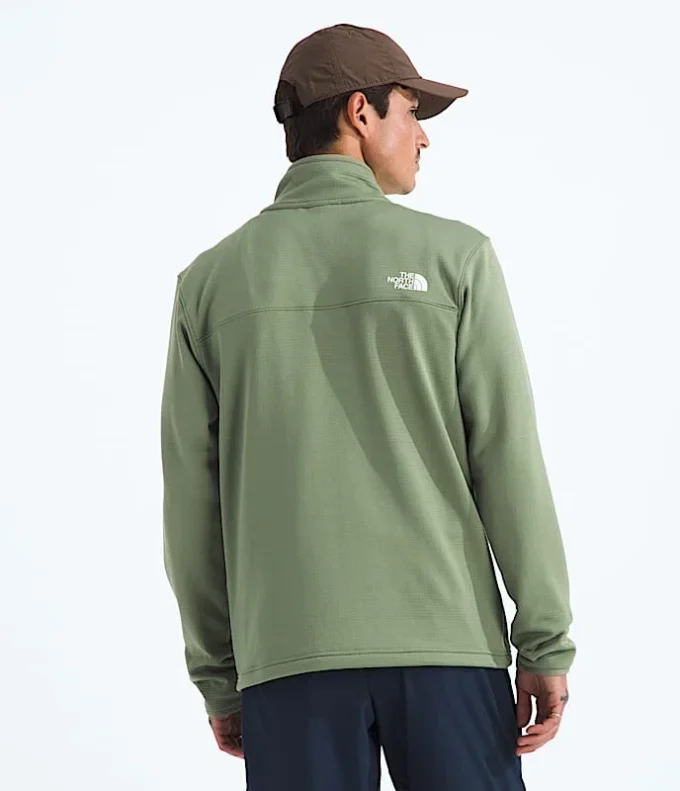 Cedar Trail Grid Fleece-jakke med fuld lynlås til mænd Cedar Trail Grid Fleece-jakke med fuld lynlås til mænd