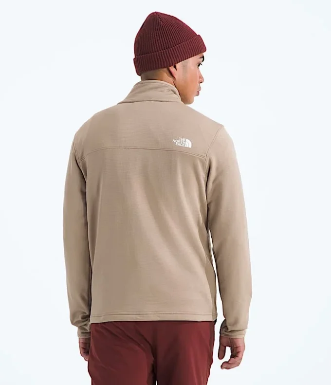 Cedar Trail Grid Fleece-jakke med fuld lynlås til mænd Cedar Trail Grid Fleece-jakke med fuld lynlås til mænd