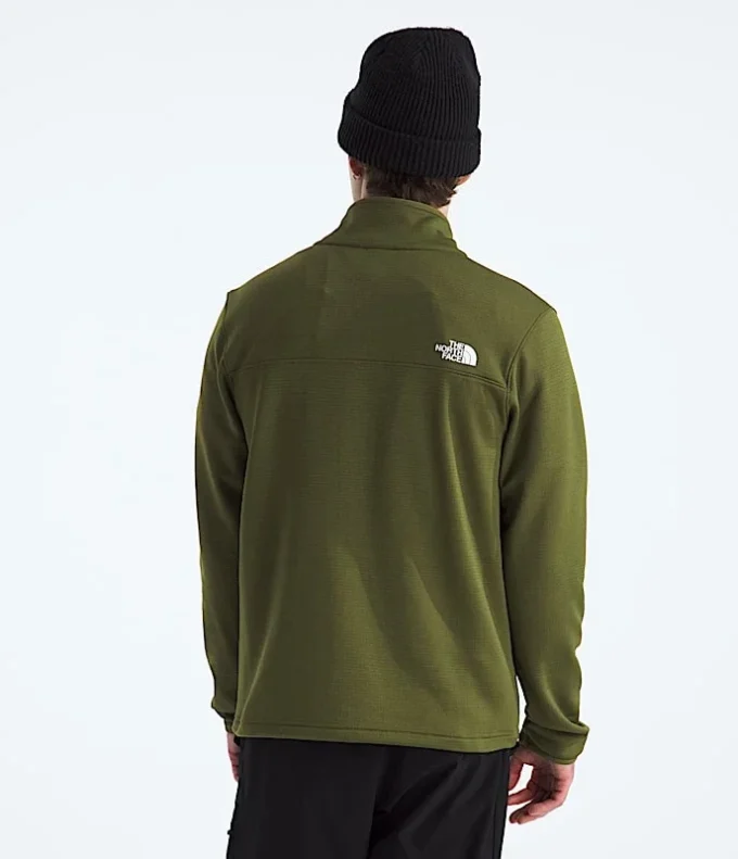 Cedar Trail Grid Fleece-jakke med fuld lynlås til mænd Cedar Trail Grid Fleece-jakke med fuld lynlås til mænd