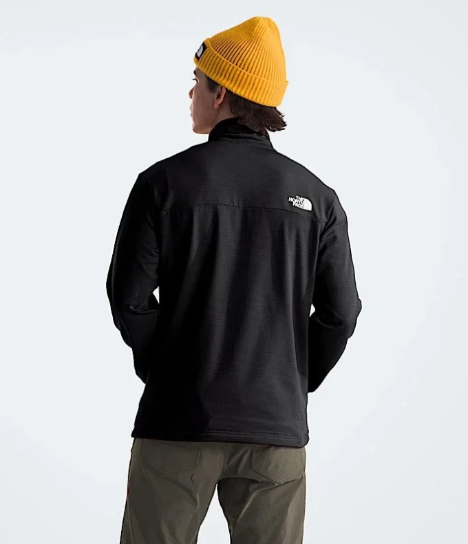 Cedar Trail Grid Fleece-jakke med fuld lynlås til mænd Cedar Trail Grid Fleece-jakke med fuld lynlås til mænd