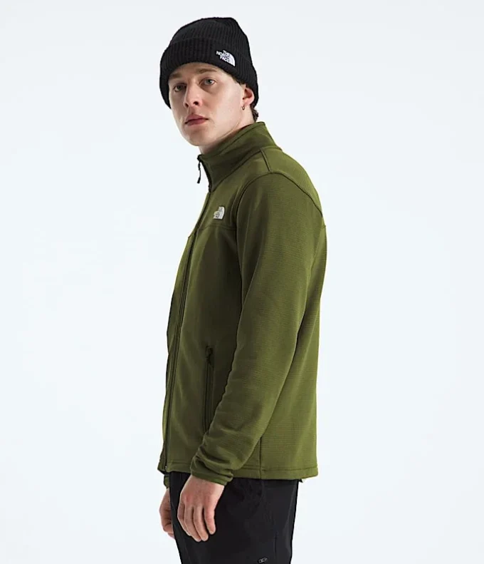 Cedar Trail Grid Fleece-jakke med fuld lynlås til mænd Cedar Trail Grid Fleece-jakke med fuld lynlås til mænd