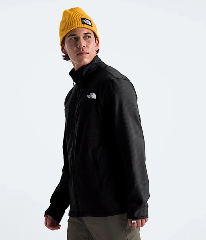 Cedar Trail Grid Fleece-jakke med fuld lynlås til mænd Cedar Trail Grid Fleece-jakke med fuld lynlås til mænd