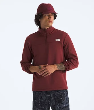 Cedar Trail Grid Fleece ½-Zip til mænd