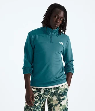 Cedar Trail Grid Fleece ½-Zip til mænd
