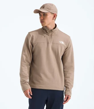 Cedar Trail Grid Fleece ½-Zip til mænd