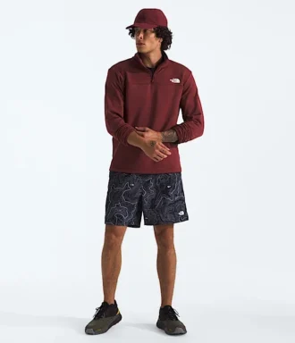 Cedar Trail Grid Fleece ½-Zip til mænd