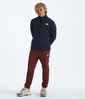 Cedar Trail Grid Fleece ½-Zip til mænd