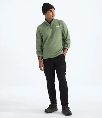 Cedar Trail Grid Fleece ½-Zip til mænd