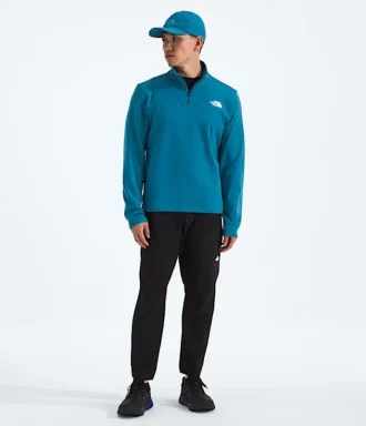 Cedar Trail Grid Fleece ½-Zip til mænd