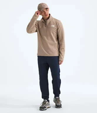Cedar Trail Grid Fleece ½-Zip til mænd