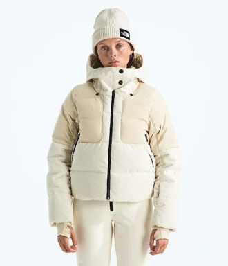 Cold Spell Corduroy Cropped Down Jacket til kvinder