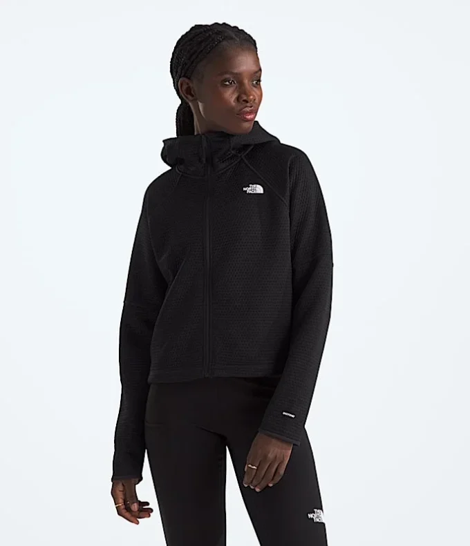 DOTKNIT™ termisk hættetrøje med fuld lynlås til kvinder DOTKNIT™ termisk hættetrøje med fuld lynlås til kvinder