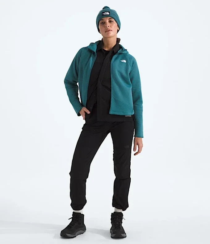 DOTKNIT™ termisk hættetrøje med fuld lynlås til kvinder DOTKNIT™ termisk hættetrøje med fuld lynlås til kvinder