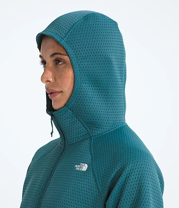 DOTKNIT™ termisk hættetrøje med fuld lynlås til kvinder DOTKNIT™ termisk hættetrøje med fuld lynlås til kvinder