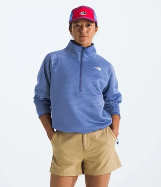 DOTKNIT™ Thermal ¼-Zip til kvinder