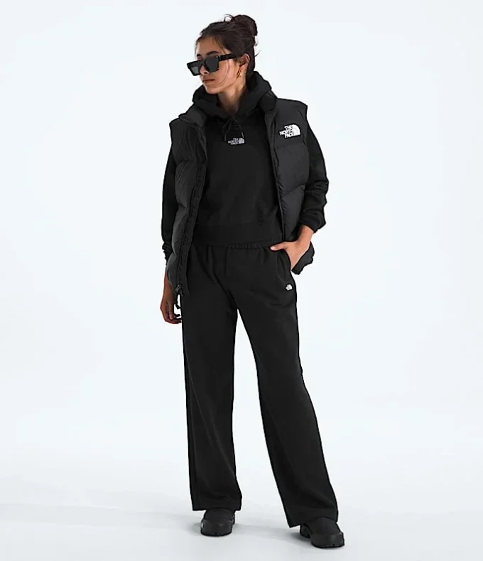 Essential Cropped Hoodie til kvinder